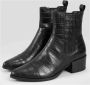 Vagabond Shoemakers Marja Leren Enkellaarzen Black Dames - Thumbnail 4