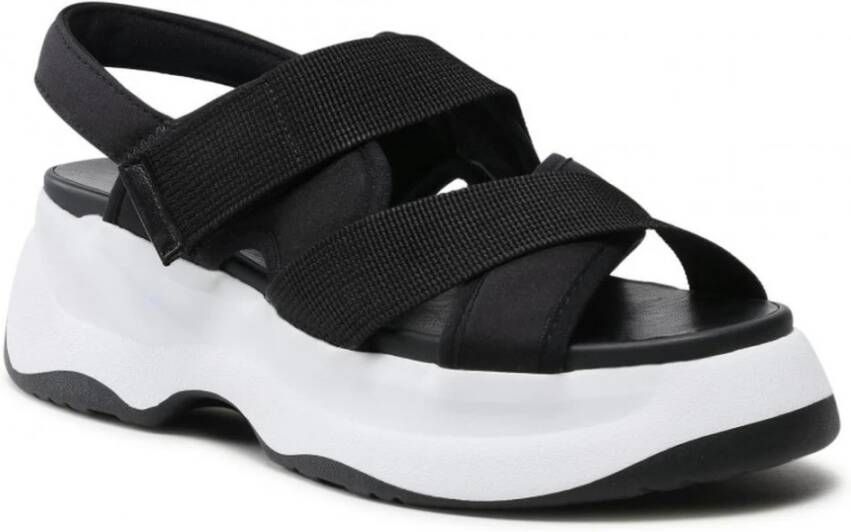 Vagabond Shoemakers Platte sandalen Zwart Dames