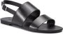 Vagabond Shoemakers Zwarte Leren Platte Sandalen Black Dames - Thumbnail 4