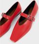 VAGABOND SHOEMAKERS Ballerina Dames Wioletta 5701 Maat: 40 Materiaal: Leer Kleur: Rood - Thumbnail 9