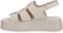 Vagabond Shoemakers Witte Courtney Leren Sandalen White Dames - Thumbnail 11