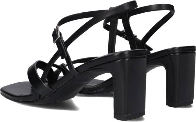Vagabond Shoemakers Strappy Luisa Sandal Zwart Leer Black Dames
