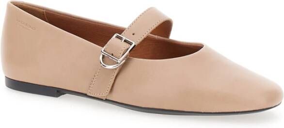 Vagabond Shoemakers Taupe Platte Schoenen Jolin Beige Dames