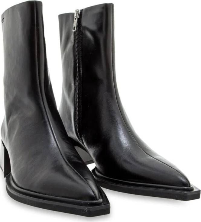 Vagabond Shoemakers Zwarte enkellaarsjes voor vrouwen Black Dames