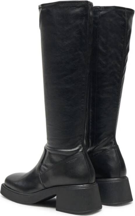 Vagabond Shoemakers Zwarte enkellaarzen voor vrouwen Black Dames