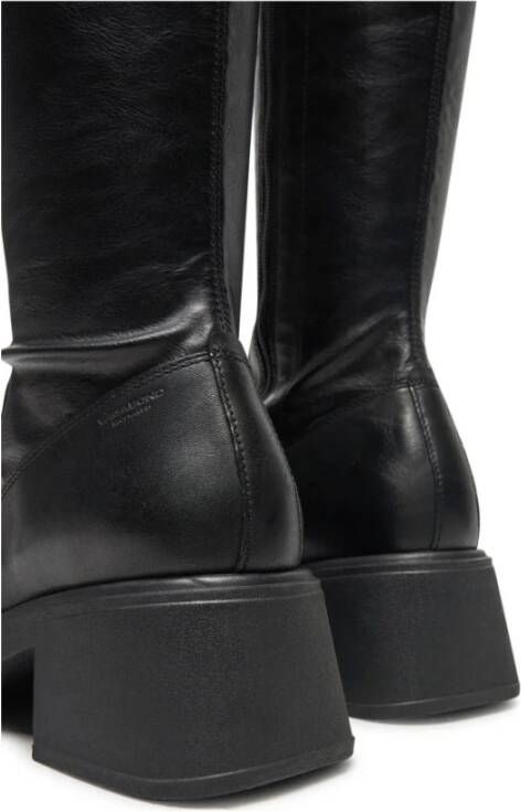 Vagabond Shoemakers Zwarte enkellaarzen voor vrouwen Black Dames