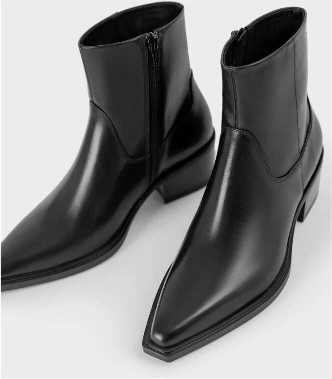 Vagabond Shoemakers Zwarte Kelsey Western Enkellaarzen