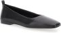 Vagabond Shoemakers Zwarte Leren Platte Schoenen Delia Black Dames - Thumbnail 2