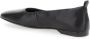 Vagabond Shoemakers Zwarte Leren Platte Schoenen Delia Black Dames - Thumbnail 3