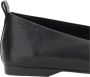 Vagabond Shoemakers Zwarte Leren Platte Schoenen Delia Black Dames - Thumbnail 4