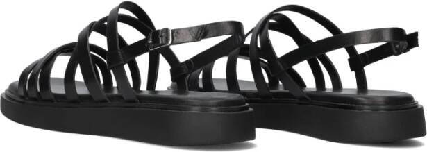 Vagabond Shoemakers Zwarte Leren Sandalen Connie 501 Black Dames