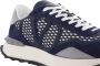 Valentino Blauw Grijs NetRunner Sneaker Blue Heren - Thumbnail 5