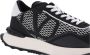 Valentino Heren NetRunner Sneaker Zwart Wit Multicolor Heren - Thumbnail 5