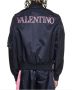 Valentino Blauwe Jas met Ribboorden - Thumbnail 2