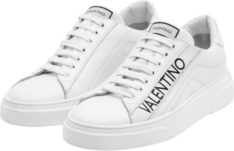 Valentino by Mario Valentino Casual witte sneakers met rubberen zool