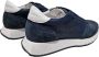 Valentino by Mario Valentino Blauwe Bi-Materiaal Sneakers Blue Heren - Thumbnail 3