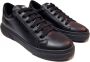 Valentino by Mario Valentino Zwarte leren sneakers Black Heren - Thumbnail 4