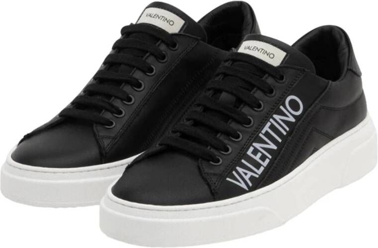 Valentino by Mario Valentino Zwarte Casual Sneakers met Rubberen Zool