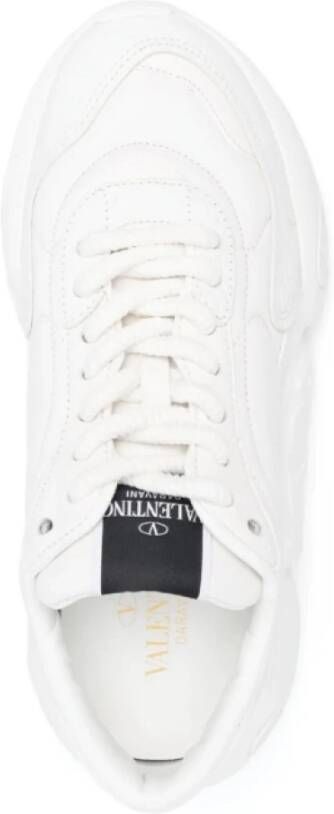 Valentino Frisse Witte VLogo Low-Top Sneakers White Dames