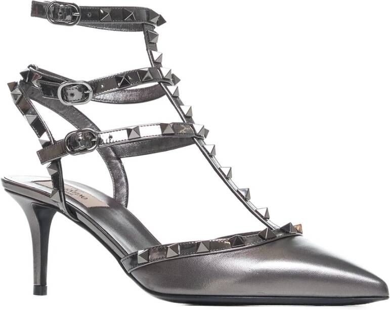 Valentino Garavani Antraciet Hak Schoenen Gray Dames