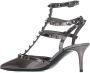 Valentino Garavani Grijze elegante sandalen voor vrouwen Gray Dames - Thumbnail 7
