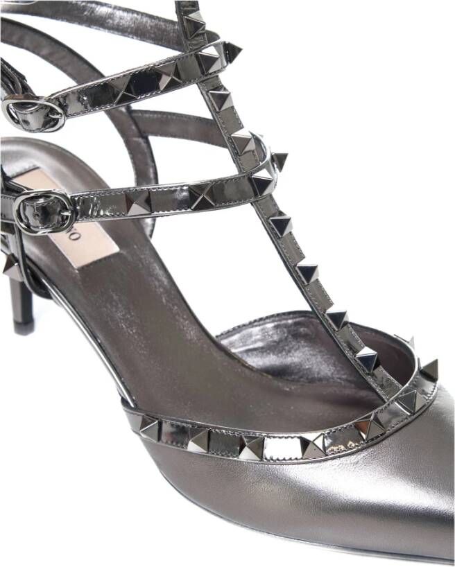 Valentino Garavani Antraciet Hak Schoenen Gray Dames