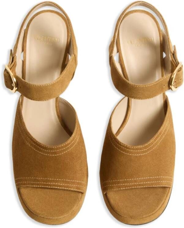 Valentino Garavani Beige Sandalen