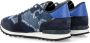 Valentino Garavani Blauw Zwart Rockrunner Camouflage Denim Sneakers Blue Heren - Thumbnail 4