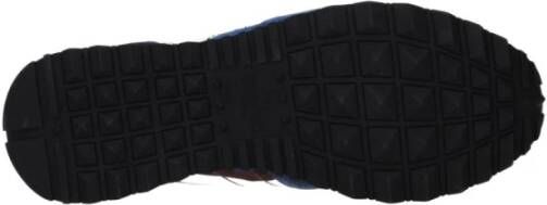 Valentino Garavani Blauwe Leren Sneakers met Studs