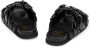 Valentino Garavani Bloe Leren Slippers - Thumbnail 2