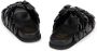 Valentino Garavani Bloe leren slippers - Thumbnail 2