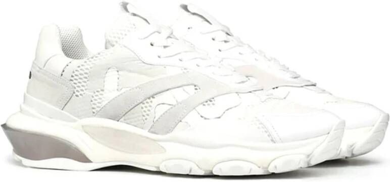 Valentino Garavani Bounce Sneakers Leer Mannen Italië White Heren