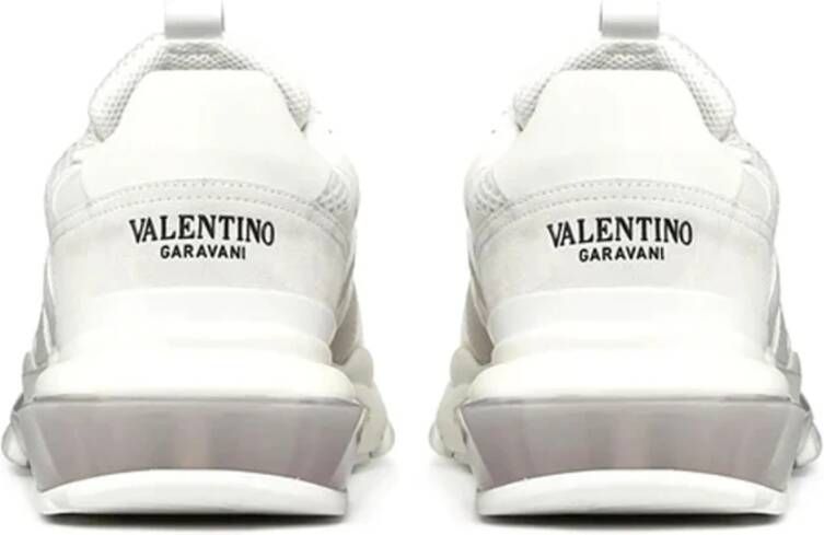 Valentino Garavani Bounce Sneakers Leer Mannen Italië White Heren