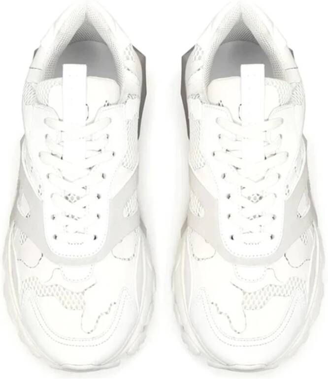 Valentino Garavani Bounce Sneakers Leer Mannen Italië White Heren