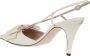 Valentino Garavani Bowow Slingback Pumps met VLogo Signature - Thumbnail 2