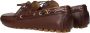 Valentino Garavani Bruin Leren Instaploafers Vintage Stijl - Thumbnail 2