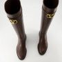 Valentino Garavani Bruine VLogo Laarzen Herfst-Winter 2025 Collectie - Thumbnail 2