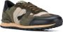 Valentino Garavani Camouflage Leren Sneakers Bruin Multicolor Heren - Thumbnail 4