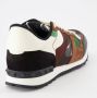 Valentino Garavani Camouflage Rockrunner Sneakers Green Heren - Thumbnail 4