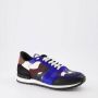 Valentino Garavani Camouflage Sneakers met amandelvormige neus en rubberen zool - Thumbnail 4
