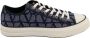 Valentino Garavani Blauwe Canvas Sneakers met Iconographe Motief Blue Heren - Thumbnail 2