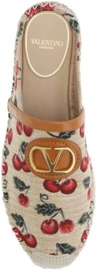 Valentino Garavani Cherryfic Vlogo Espadrilles Mules