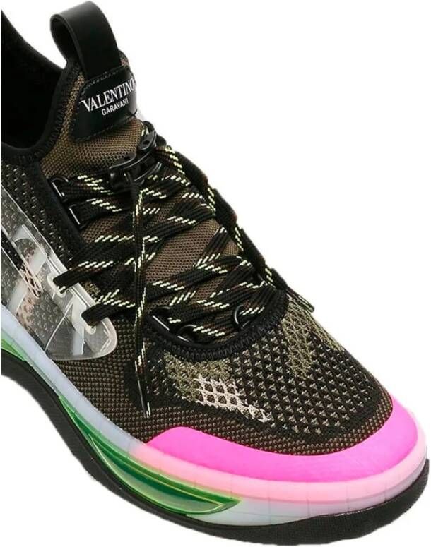 Valentino Garavani Cloud Bubble-Sole Sneakers Multicolor Heren