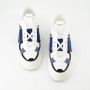 Valentino Garavani Denim Lint Veterschoenen van Leer Blue Heren - Thumbnail 6