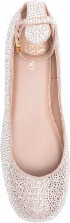 Valentino Garavani Elegante Ballerinas Schoenen Gray Dames