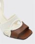 Valentino Garavani Elegante ivoorkleurige sandalen met hak - Thumbnail 2
