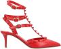 Valentino Garavani Elegante Leren Pumps met Puntige Neus - Thumbnail 2