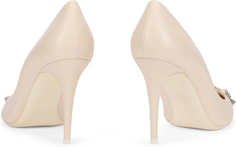 Valentino Garavani Elegante leren puntige hoge hak schoen