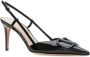 Valentino Garavani Pumps & high heels V Logo Signature Slingback in zwart - Thumbnail 3