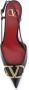 Valentino Garavani Elegante VLogo Slingback Kitten Heel Pumps - Thumbnail 2
